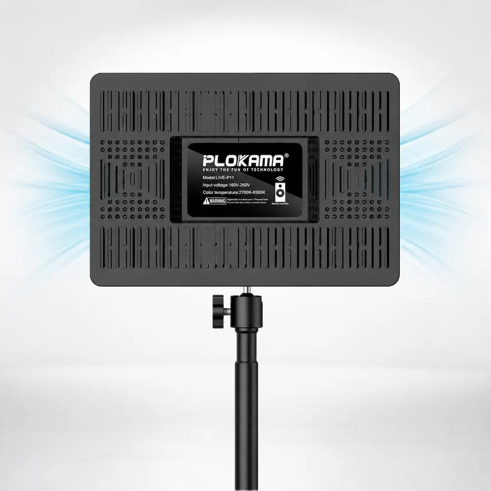 PLOKAMA LIVE-P11 LED Fill Light | Creator Video & Photography Light