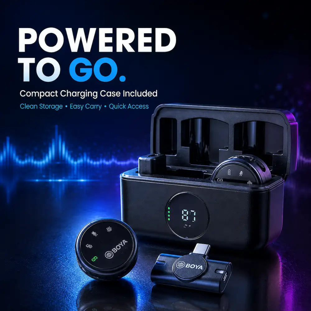BOYA BY-MW6 Dual Wireless Microphone visual 2