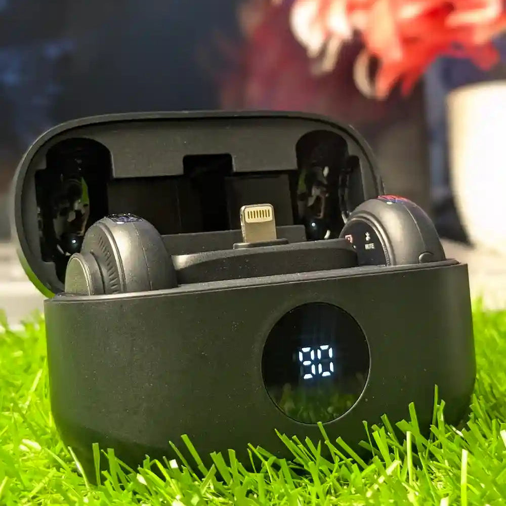 BOYA BY-MW2 wireless microphone | Plug & Play Live Mic for Vlogging