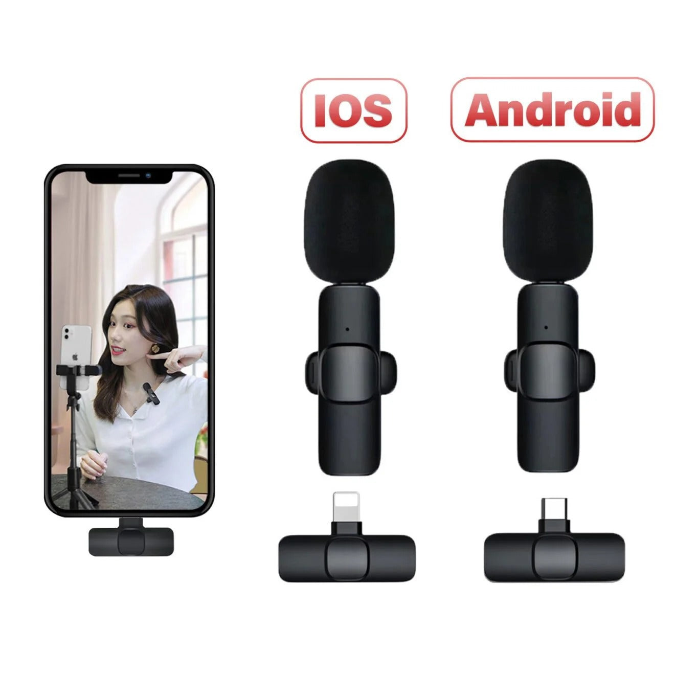 K11 Wireless Lavalier Microphone – Clear Voice Recordings