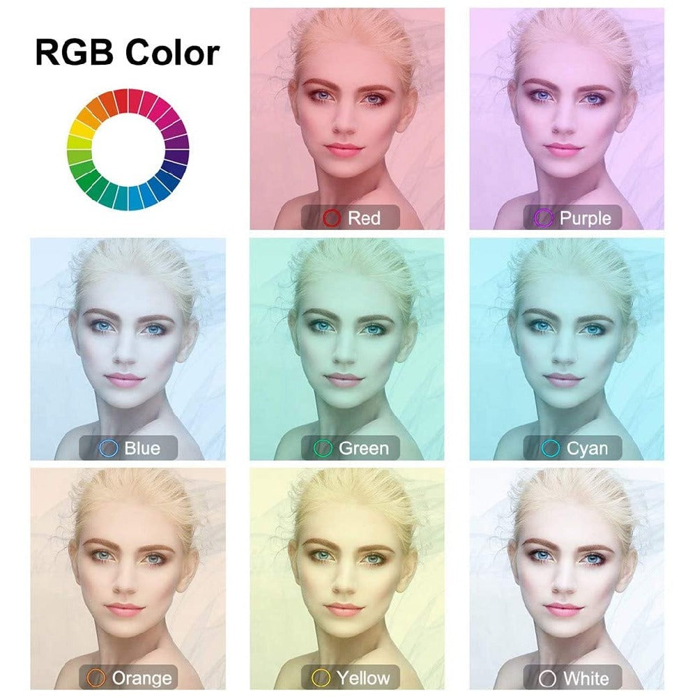 MJ36 RGB Ring Light – Perfect Lighting for Videos, Reels, and Product Photography