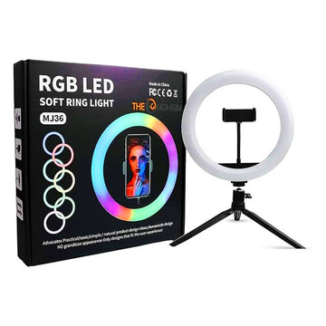 MJ36 RGB Ring Light – Perfect Lighting for Videos, Reels, and Product Photography