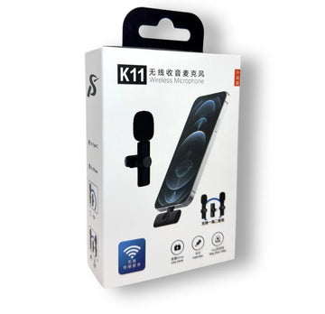 K11 Wireless Lavalier Microphone – Clear Voice Recordings