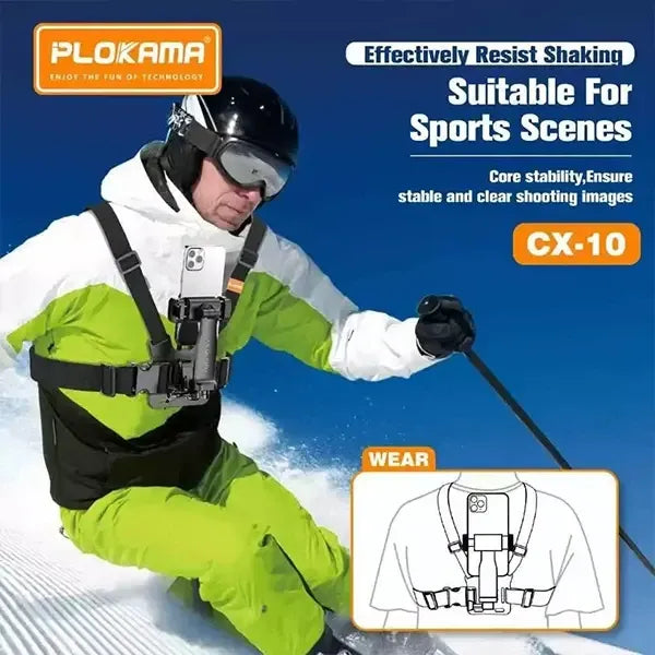 Plokama CX10 Chest Mount Camera Holder