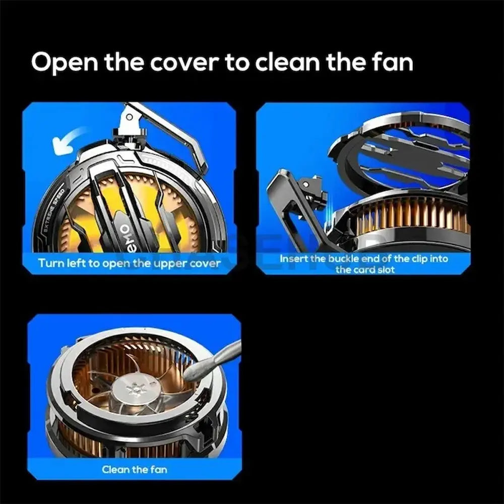 MEMO CX07 Magnetic Gaming Phone Cooler