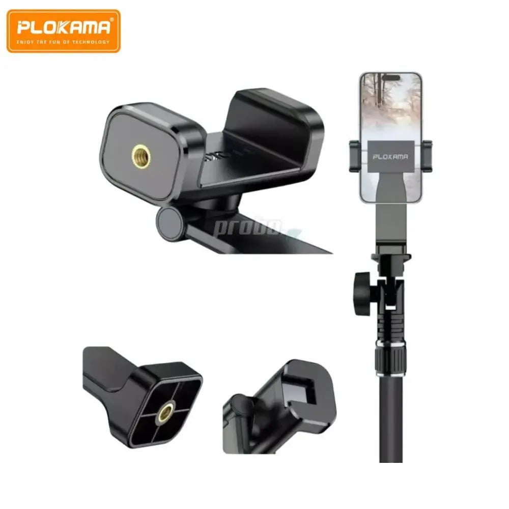 PLOKAMA CL-20 360° Rotating Mobile Phone Holder Clip