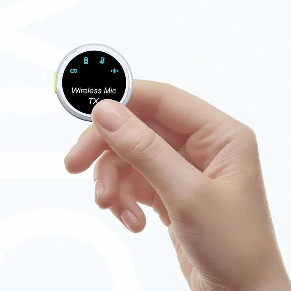 Crystal Clear Audio in Seconds – Wireless Mic for Android & iPhone (Noise Cancellation)