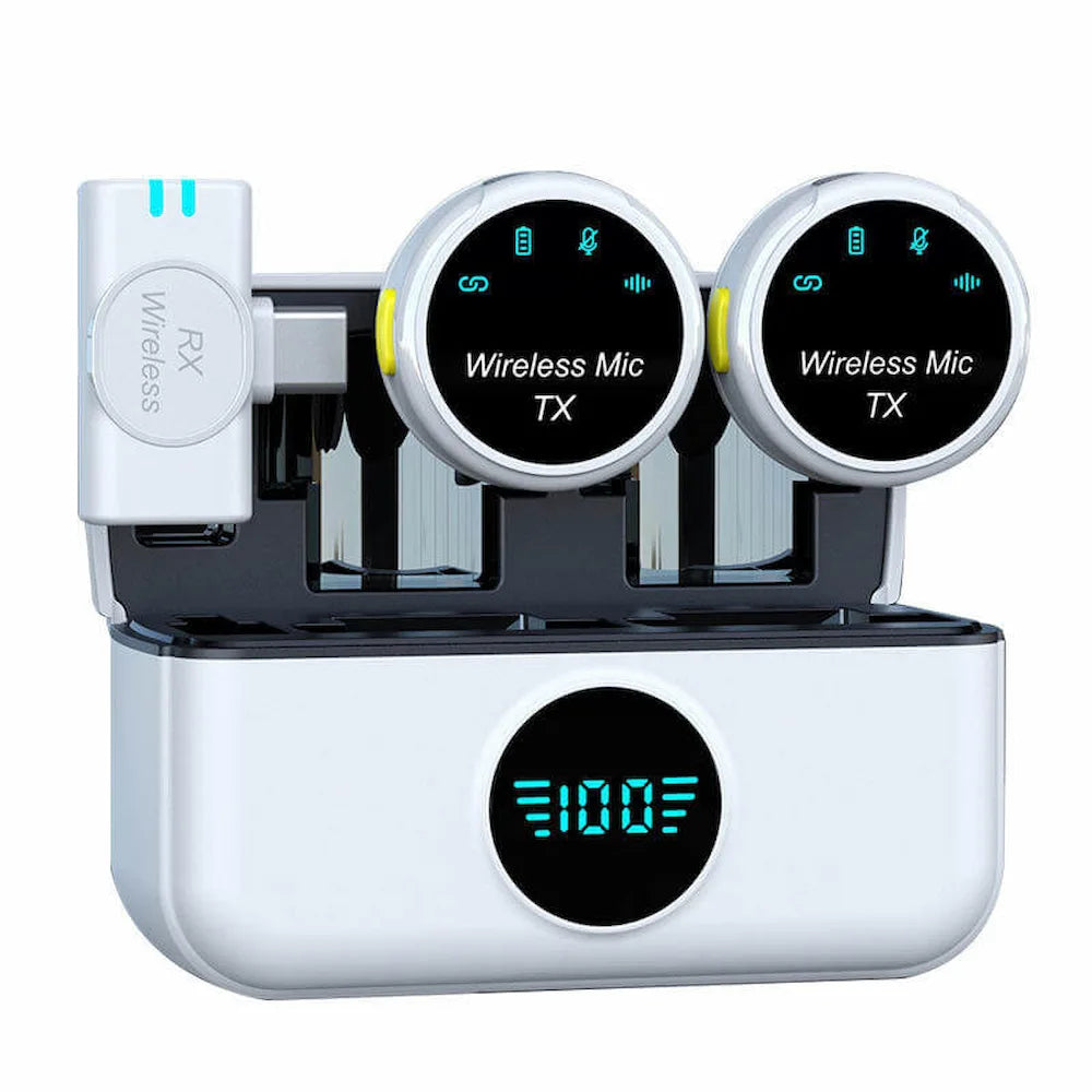 Crystal Clear Audio in Seconds – Wireless Mic for Android & iPhone (Noise Cancellation)