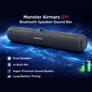 Monster Sound Bar G-11 speaker for music, videos, and home entertainment