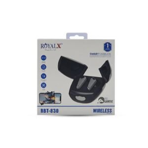 Royal X RBT-830 wireless earbuds for music calls and daily use