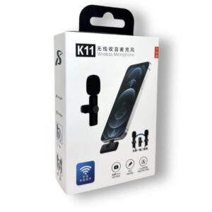 K11 wireless lavalier microphone for Android and iPhone