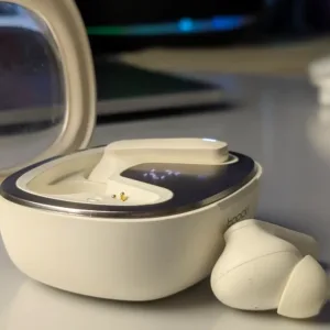 Toocki capsule wireless earbuds in charging case with 90ms low latency and 35 hours battery backup