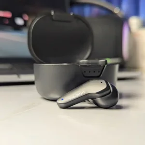 Xiberia W3 gaming earbuds with 40ms low latency and dual mode in charging case with mobile holder